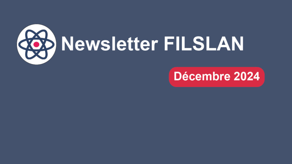 La newsletter FILSLAN de décembre est disponible